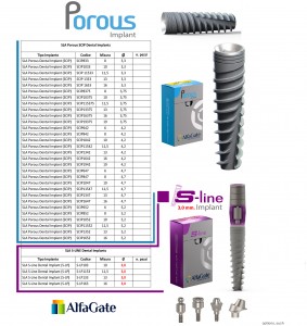 tabella Porous + S-Line 2